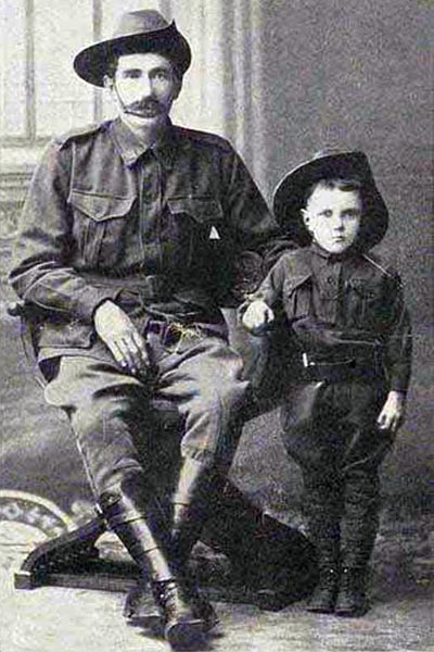 Frederick Rawson (b 1879) & son George?